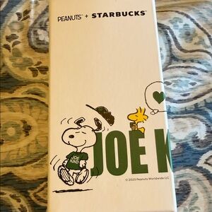 Starbucks Peanuts Collaboration Tumbler 16 oz.  Unopened Box